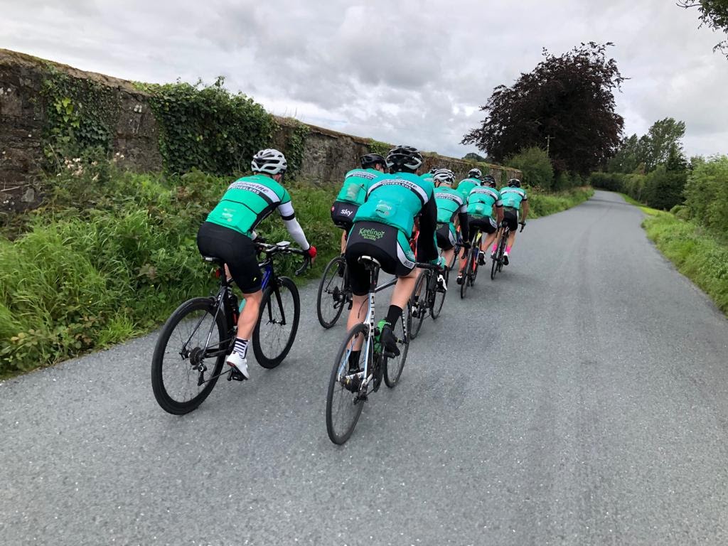 Riders on country roads